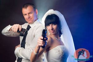 Свадьба в тематике Джеймс Бонд или «Агент 007»