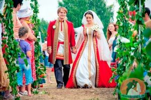 Свадьба в стиле Русская сказка