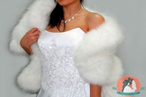 Модная шубка для зимней невесты